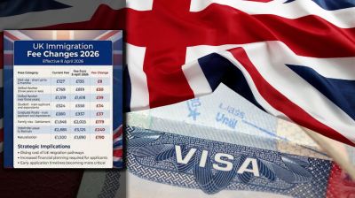 যুক্তরাজ্যে ভিসা ও অভিবাসন ফি বাড়ল