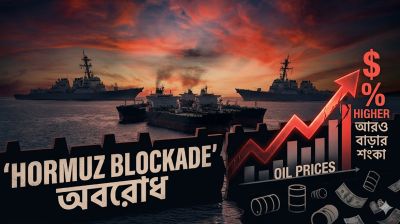 হরমুজে এবার আমেরিকার অবরোধ, জ্বালানি তেলের দাম আরো বাড়ার শঙ্কা