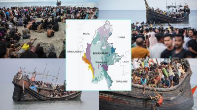 সমুদ্রপথে দেশ ছাড়তে মরিয়া রোহিঙ্গারা