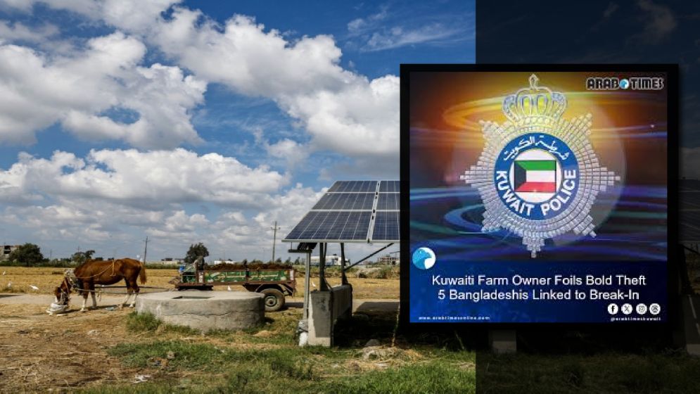 কুয়েতে খামারে চুরি; ৫ বাংলাদেশি চোর শনাক্ত