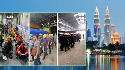 মালয়েশিয়ায় অভিযানে ৫৬ বাংলাদেশি আটক