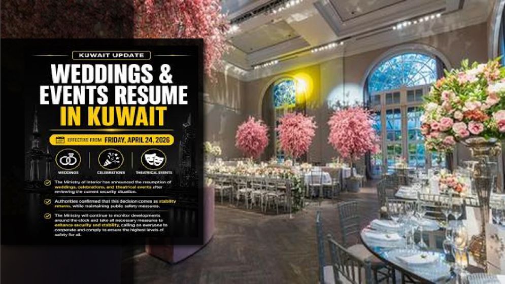 কুয়েতে আবার শুরু হচ্ছে বিয়ে, পার্টি ও নাটক