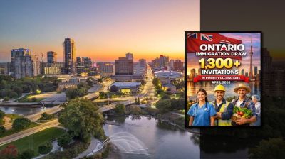 কানাডার অন্টারিওতে বিভিন্ন পেশায় ১,৩০০-এর বেশি আমন্ত্রণপত্র