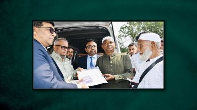 মধ্যপ্রাচ্যে নিহত প্রবাসীর মরদেহ গ্রহণ করলেন প্রবাসী কল্যাণমন্ত্রী