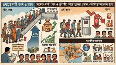 যুদ্ধের কারণে সংকট বাড়ছে; খুঁজতে হবে নতুন শ্রমবাজার