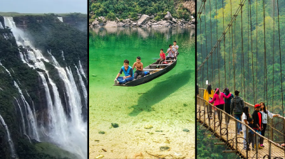 চেরাপুঞ্জি: মেঘের ভেলায় বৃষ্টির রাজ্যে