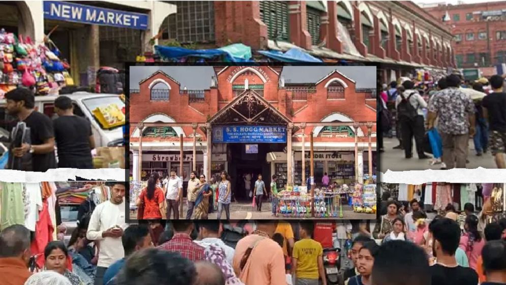 কলকাতার নিউ মার্কেটে বাংলাদেশিদের ভিড়, ব্যবসায়ীদের মুখে হাসি