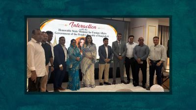 সিঙ্গাপুরে প্রবাসীদের সঙ্গে পররাষ্ট্র প্রতিমন্ত্রীর মতবিনিময়