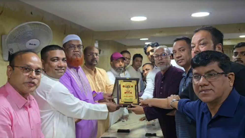 বাহরাইনে প্রবাসী নাসির উদ্দীনের আবেগঘন বিদায় সংবর্ধনা