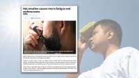 বাহরাইনে গরমের কারণে বাড়ছে রোগবালাই