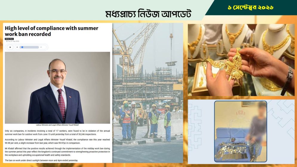 বাহরাইনে শেষ হলো সামার ব্যান কর্মসূচি