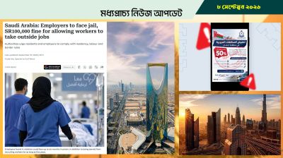 সৌদিতে কর্মীদের ভিন্ন কাজ করালে নিয়োগকর্তার জেল-জরিমানা