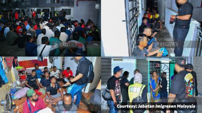 পুত্রজায়ায় ইমিগ্রেশনের অভিযান, আটক ৩২৫ বিদেশি