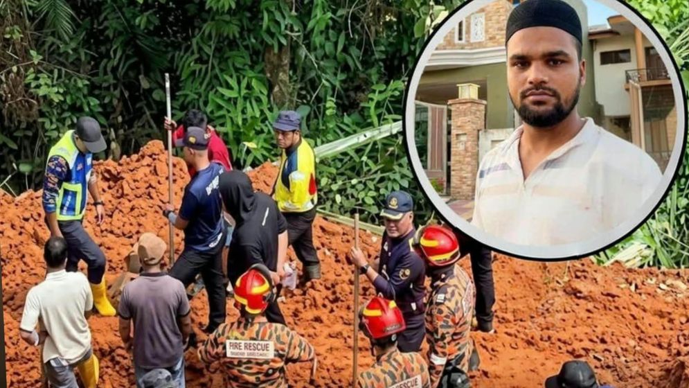 লোজিংয়ে ভূমিধসে চাপা পড়া বাংলাদেশির মরদেহ উদ্ধার