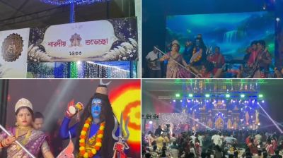আজমানে শারদীয় দুর্গোৎসবে প্রবাসীদের মিলনমেলা
